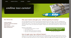 Desktop Screenshot of onlinetax-center.com